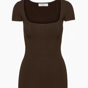 Babaton Emerge Dress in Coffee Bean